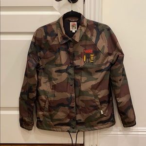 Vans Camouflage Rain Jacket